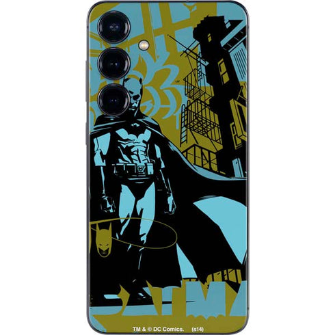 DC Comics Batman Poster Abstract Galaxy S25 Skin